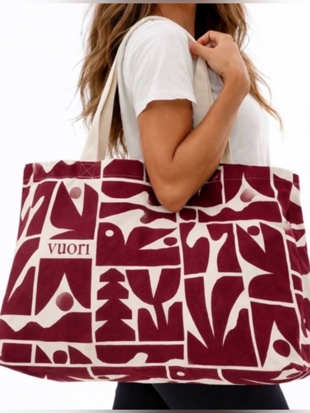 Vuori Holiday Limited Edition Canvas Tote